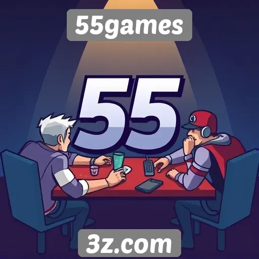 Explorando a comunidade e fóruns da plataforma 55games