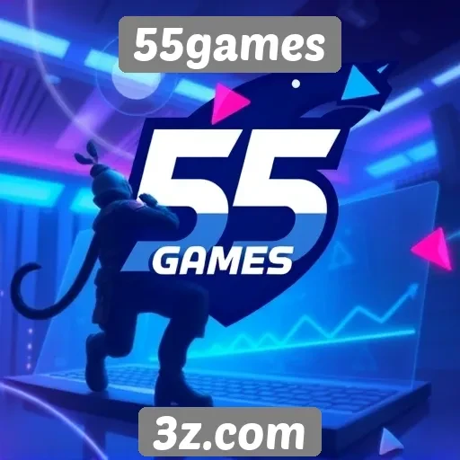 Popularidade crescente do 55games entre gamers brasileiros